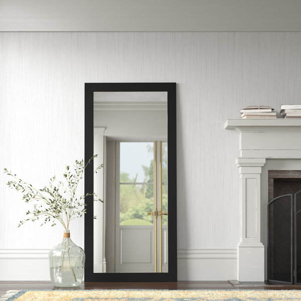 Langley Street Sandersville Wood Rectangle Mirror & Reviews Wayfair